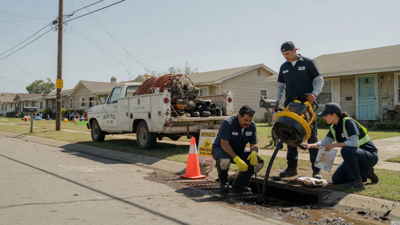 Drain Cleaning in Randolph, TX near me